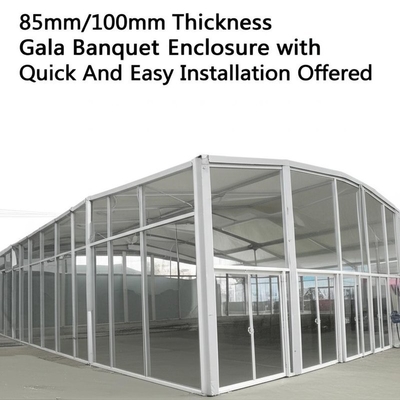 جودة  85mm/100mm Thickness Gala Banquet Enclosure with Quick And Easy Installation Offered مصنع