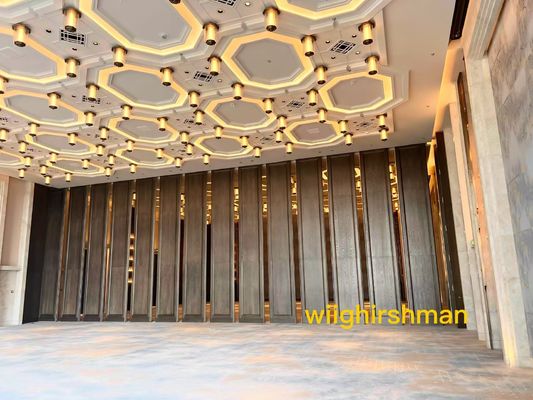 Prezzo buono Modern And Elegant Hotel Partition Wall Suitable For Hotels With Aluminum Alloy Frame And Tempered Glass Panel in linea