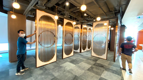 quality  Drywall Installation Method Wall Partition Panel with Demountable Design factory