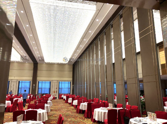 Height Adjustable Foldable Partition Wall with Double Rubber Seals
