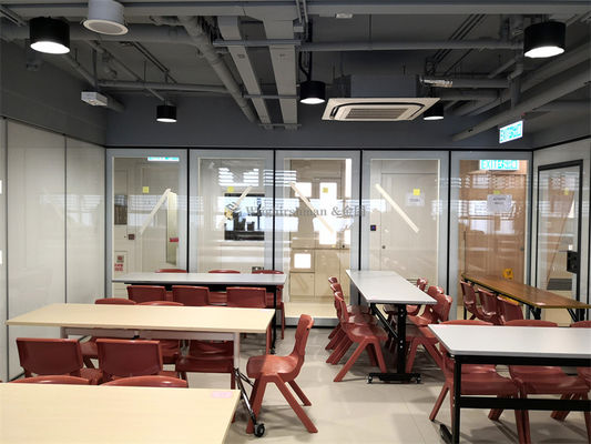 Customization Soundproof Partition Wall For Hotels / Restaurants High Strength