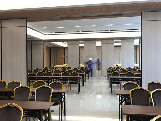 Acoustic Folding Partition Wall Width 500-1228Mm Class A Fire Rating