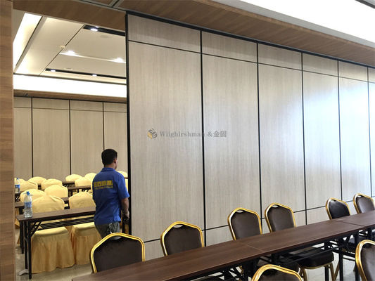 Acoustic Folding Partition Wall Width 500-1228Mm Class A Fire Rating
