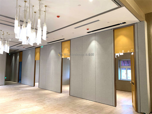 Sleek Design Foldable Soundproof Office Partition Walls For Hotel  Lightweight