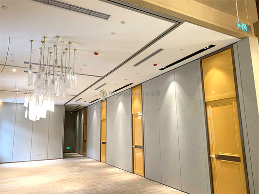 Sleek Design Foldable Soundproof Office Partition Walls For Hotel  Lightweight
