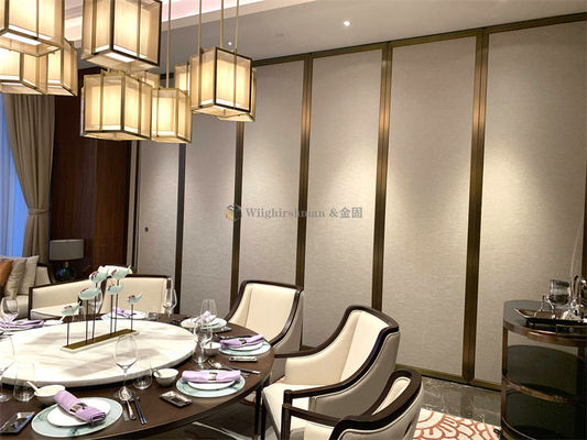 Fire Retardant Electric Operable Partition Wall 2000mm-6000mm Height