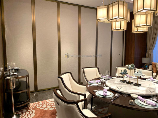 Fire Retardant Electric Operable Partition Wall 2000mm-6000mm Height
