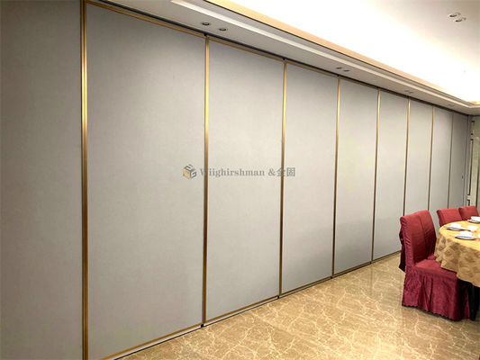 Simple Elegant Banquet Hall Partition Wall  85mm-100mm Thickness