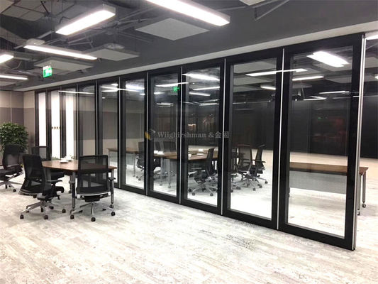 Lightweight Movable Glass Partition Walls Systems Customization