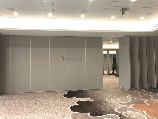 80mm Thickness Operable Partition Wall Customized Size For Conference Rooms