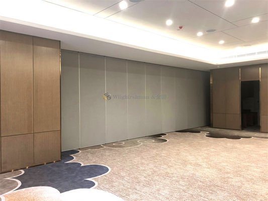 80mm Thickness Operable Partition Wall Customized Size For Conference Rooms