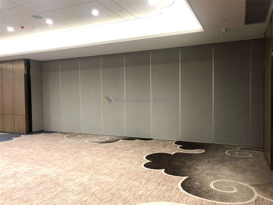 80mm Thickness Operable Partition Wall Customized Size For Conference Rooms