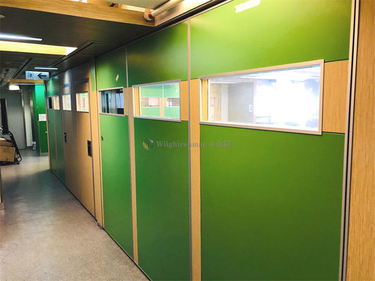 Foldable Temporary Soundproof Partition Wall With  Aluminum Alloy Frame
