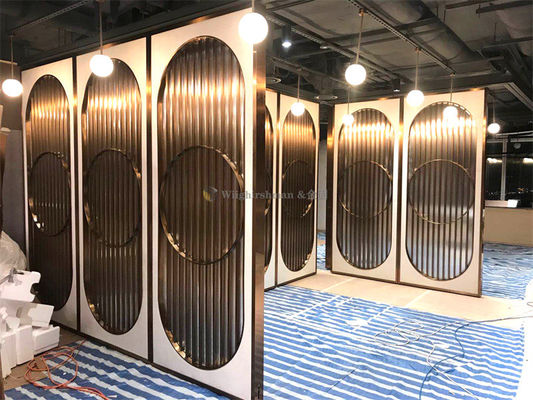 OEM Class A Fire Rating Home Movable Partition Wall With 15m Max Height