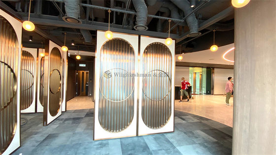 Meeting Room Partition Movable Walls operable glass wall Height 2m-6m