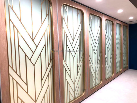 Easy Installation Decorative Partition Wall Temporary Partition Wall Customized