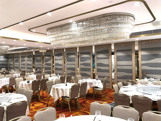 Lightweight Event Room Partition Wall Low Maintenance Foldable