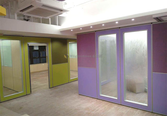 85mm Thickness Function Hall Partition Flexible Partition Wall  Flameproof