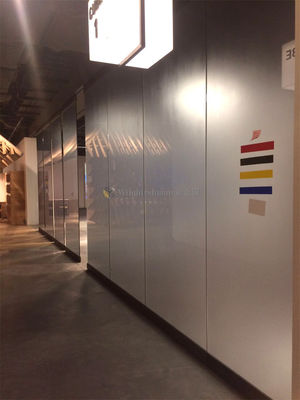 OEM Fabric Hard Cushion Surface Sound Absorbing Office Partitions  High Durability