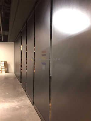 OEM Fabric Hard Cushion Surface Sound Absorbing Office Partitions  High Durability