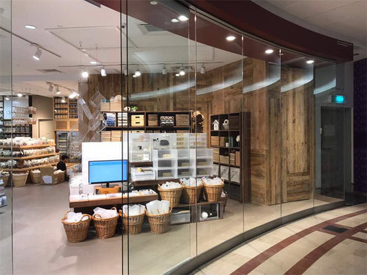 Customizable Glass Folding Partition Wall Collapsible Room Partition High Durability