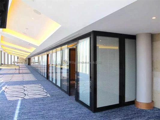 2.5-3 Meters Height Mobile Demountable Partition Wall System With Aluminum Frame