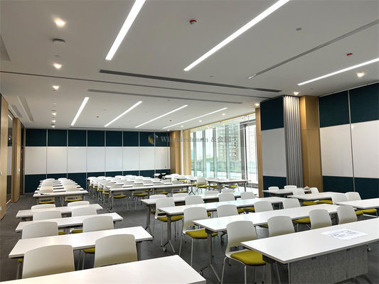 2.5-3 Meters Height Mobile Demountable Partition Wall System With Aluminum Frame