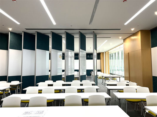Floor Supported Operable Partition Wall Systems With MDF Board Surface