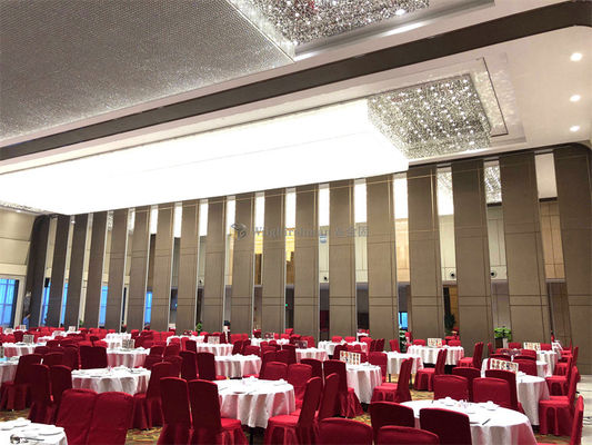 MDF Surface Movable Interior Walls Flexible Partition Wall With Customizable Width