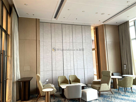 Harga bagus Acoustic Folding Partition Walls Fireproof komersial on line