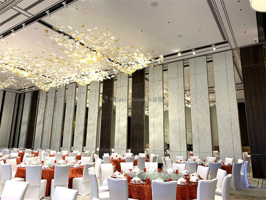 Easy To Install Banquet Hall Partition Walls 85mm Or 100mm