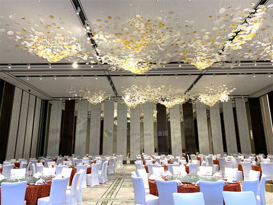 Easy To Install Banquet Hall Partition Walls 85mm Or 100mm