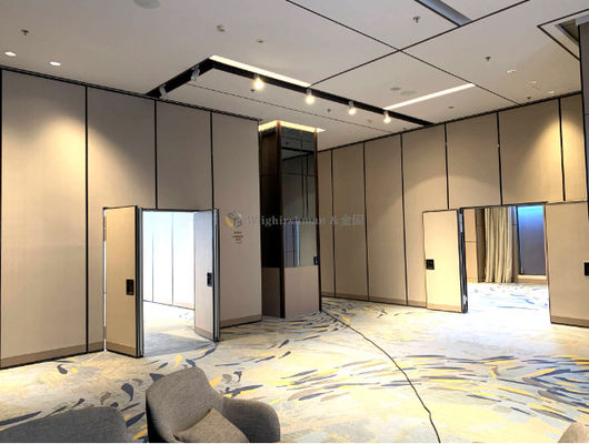 Customizable Soundproof Movable Partition Walls Two End Or One End Stacking