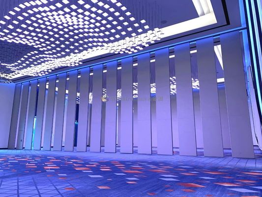 Customizable Soundproof Movable Partition Walls Two End Or One End Stacking
