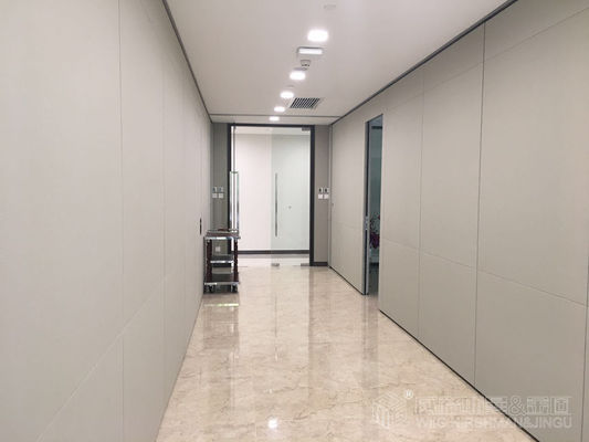 Customized Hotel Partition Wall Aluminum Alloy Frame And Tempered Glass Panel for Fire Safety and Design in Hotels