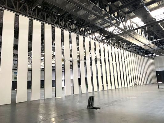 Double Seal Rubber Top And Bottom Seal Folding Partition Wall For Exhibition Centers Height 2000-6000 Mm