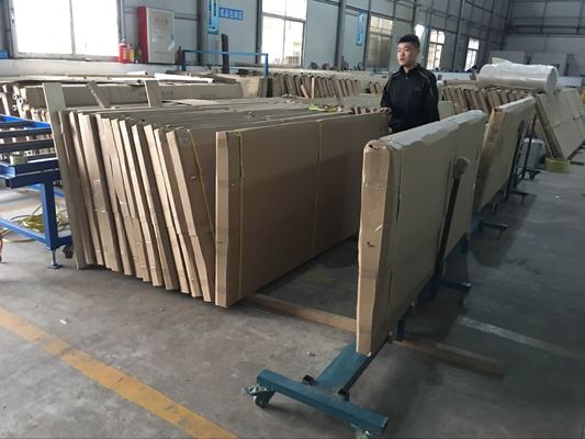 85mm/100mm Thickness Banquet Hall Partition Wall With Customization Track / Roller / Seal Strip