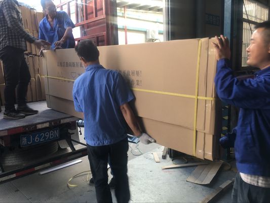 Customizable Mobile Folding Wall System With Removable Panels And Aluminum Alloy Frame