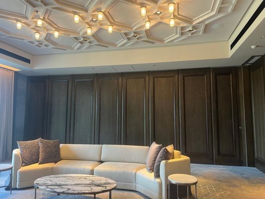 Bom preço Utilize eficientemente o espaço da sala de conferências com o sistema de parede dobrável móvel removível on-line