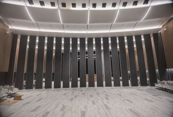 Hotel Aluminum Alloy Frame Mobile Folding Wall System for Flexible Room Configurations