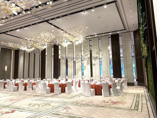Acoustic Moveable Wall Partition Customizable Heigth 2000-6000 Mm for Versatile in Commercial Spaces
