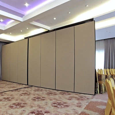 Banquet Halls Movable Partition Wall with MDF Surface and Up To 43-50dB Soundproofing