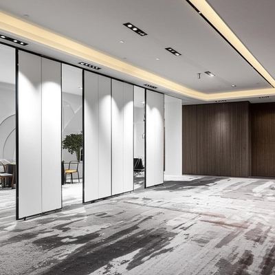 Customized Size Operable Partition Wall for Exhibition Centers Magnetic Sealing System and Mechanical