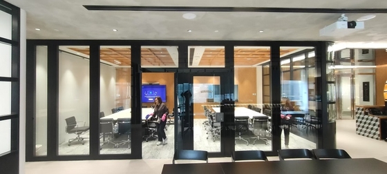 Easy To Install Folding Office Room Separator Custom Design Option for Office Partition