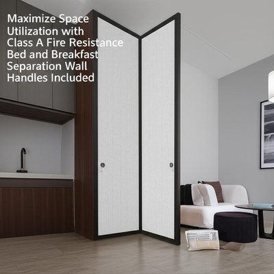 Maximize Space Utilization with Class A Fire Resistance Bed and Breakfast Separation Wall Handles Included