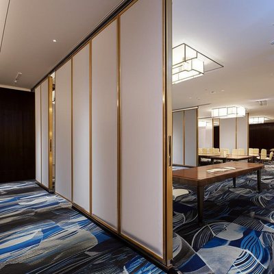 Customized Hotel Partition Wall Fire Resistance Class A Movable for Convention Centers