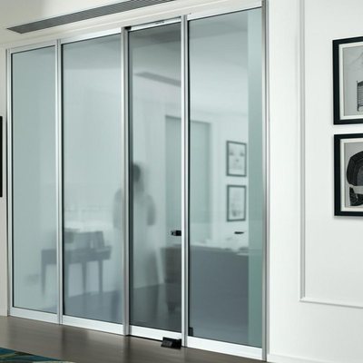 Modern And Elegant Hotel Partition Wall Suitable For Hotels With Aluminum Alloy Frame And Tempered Glass Panel