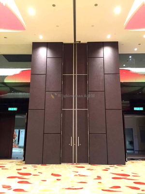 Exhibition Centers Foldable Room Separator with Pass Door Selection Single Or Double Door