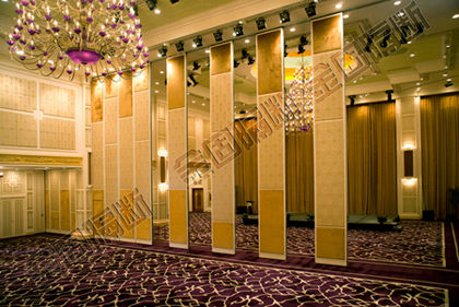 High Durability Sound Blocking Partition System With Aluminum Alloy Frame Material Providing Noise Reduction and Space Division