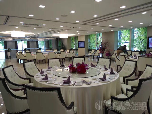 Leather Panel Surface Dividing Partition Wall Featuring MDF Board Surface Providing Privacy and Office Space Utilization